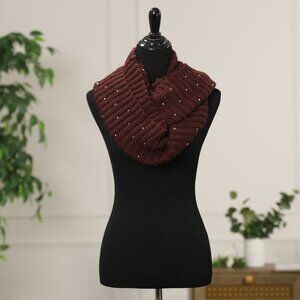 Mossimo Maroon Infinity Scarf